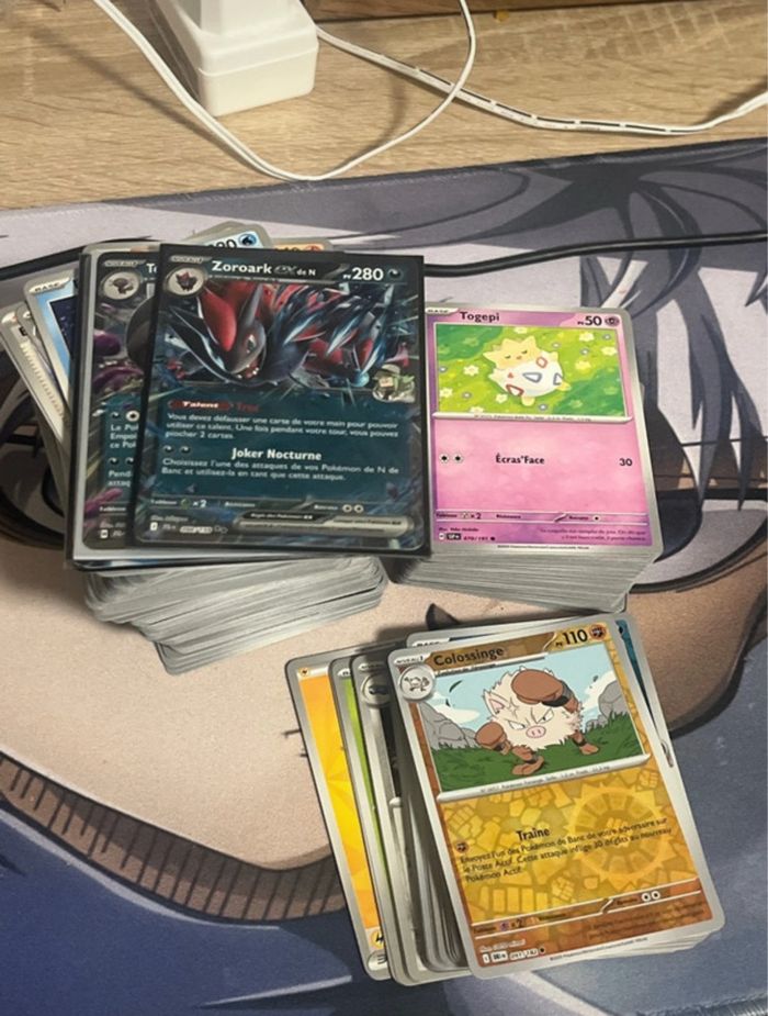 Lot 400 cartes Pokémon Ev08/Ev09/Ev10 - photo numéro 2