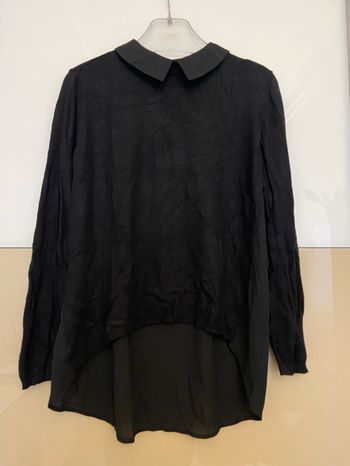 Pull chemisier noir M
