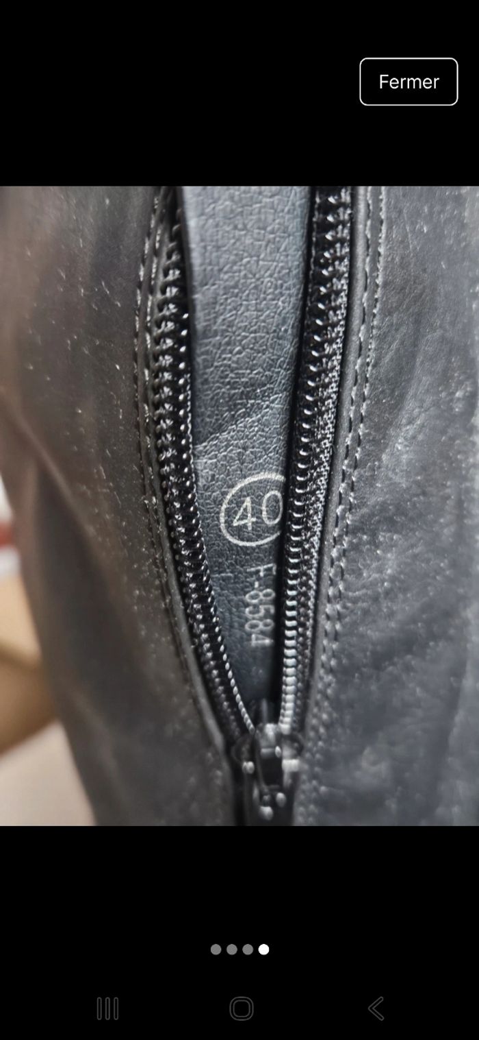 Botte noir neuve - photo numéro 4
