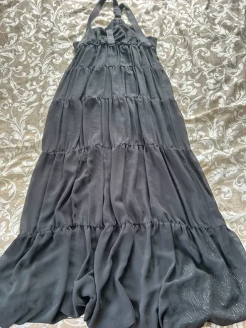 Robe longue gris cop copine taille 36