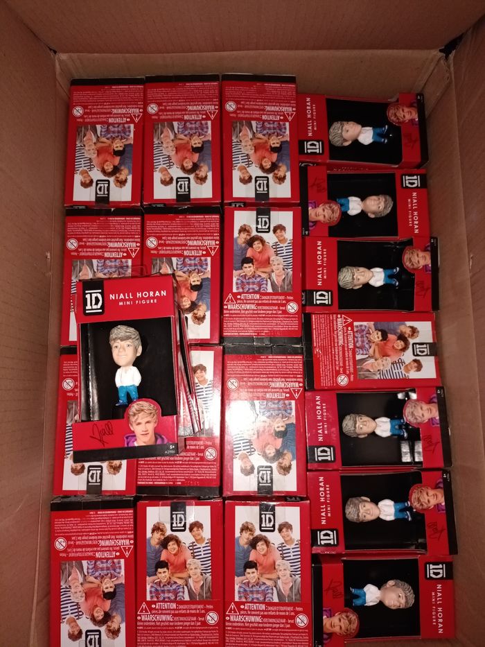Lot 10 figurines niall horan identiques