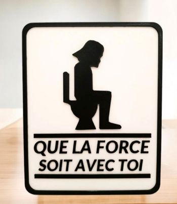 Pancarte Dark Vador Star Wars