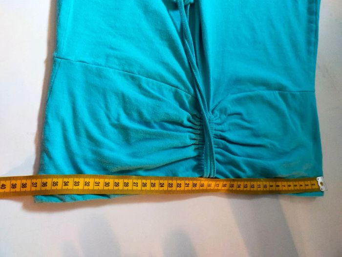 Haut turquoise à nouer – Tex Woman – Taille M - photo numéro 6