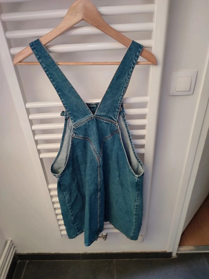 Robe salopette en jean M - photo numéro 8