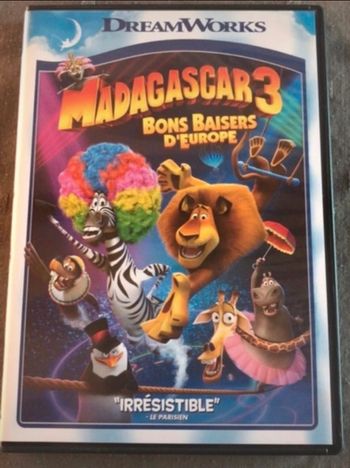Dvd Madagascar 3