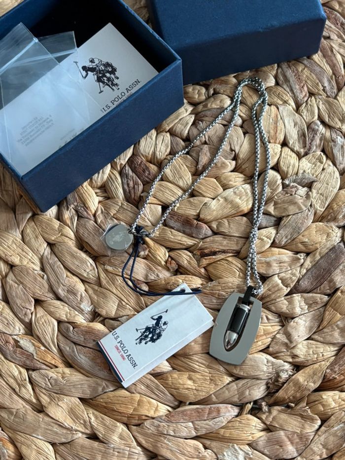 Collier pour homme de la marque US, polo, neuf