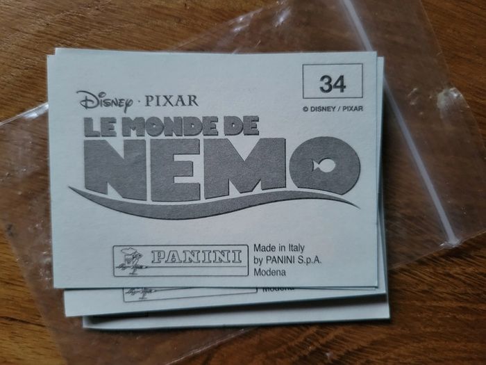 Sticker Figurine Panini le monde de Nemo - photo numéro 2