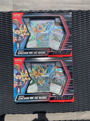 lots de 2 Coffrets  zacian Ex de Nabil