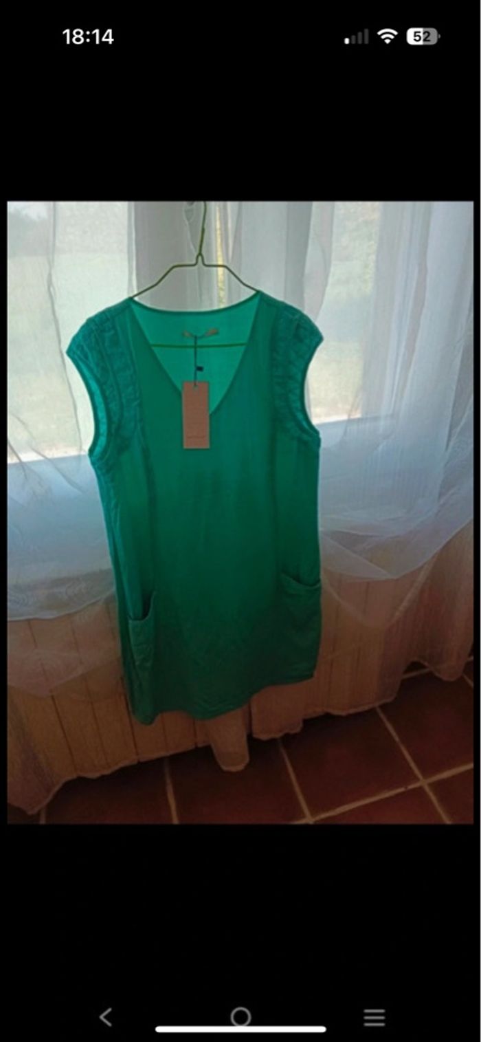 Jolie robe vert d’eau - photo numéro 2