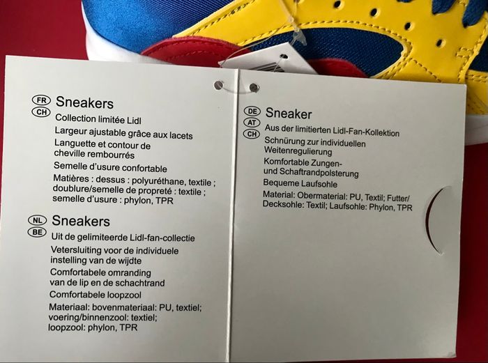 Baskets multicolores »Esmara »Édition limitée Lidl - photo numéro 9
