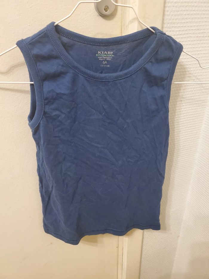 Débardeur marine Kiabi 6 ans