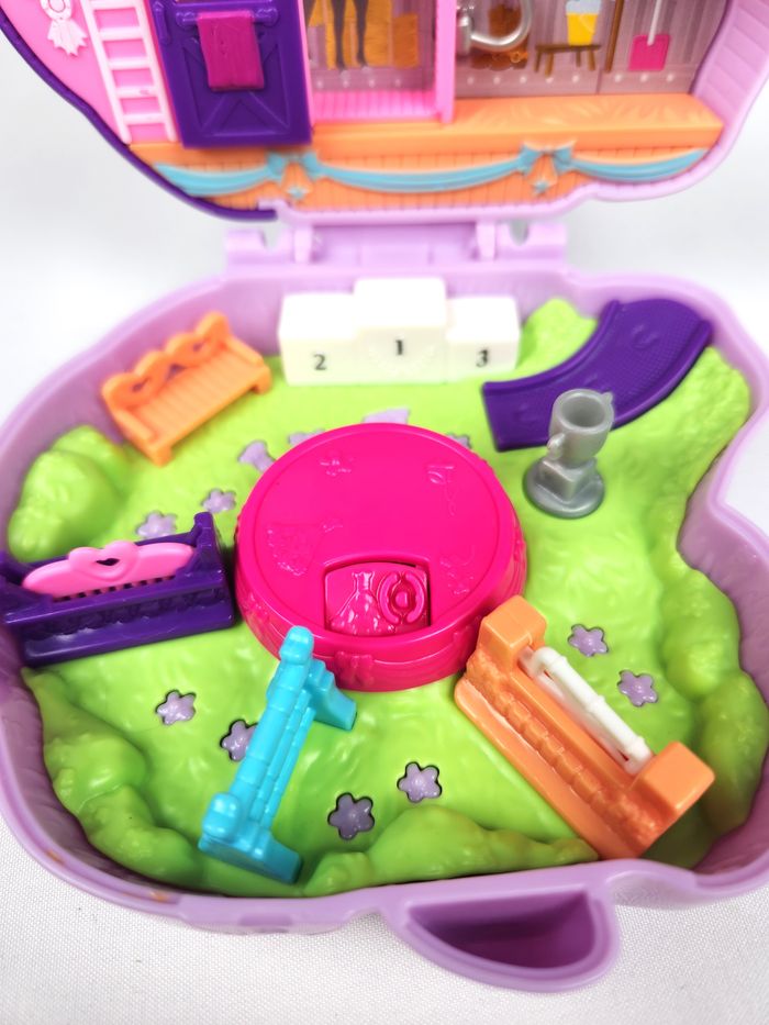 Coffret Polly Pocket Cheval Violet - 2020 Mattel - photo numéro 5