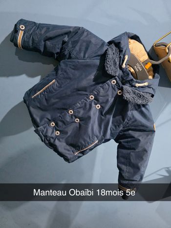 Manteau 18mois