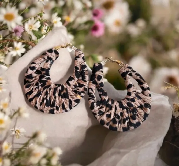 Boucle d’oreilles tendance léopard Mile Mila