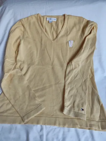 Pull fin - femme - tommy Hilfiger "Golf"- M