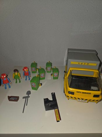 Camion éboueur playmobil