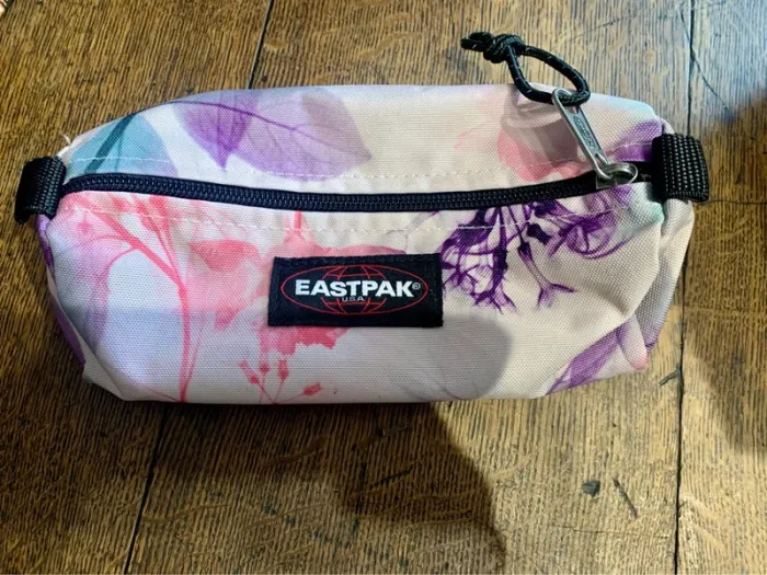 Sac à dos + trousse - Eastpak Pink Ray - photo numéro 9