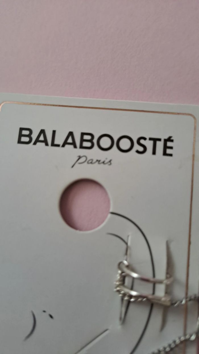 Boucle d'oreille Bala Boosté neuve jamais porté avec emballage de couleur argentée - photo numéro 7