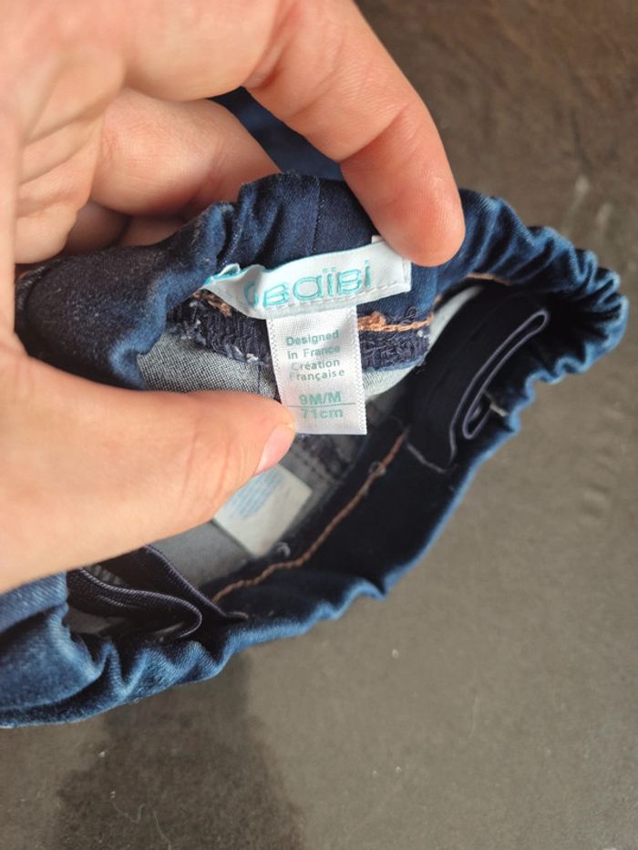 Jeans fille 71cm - photo numéro 2