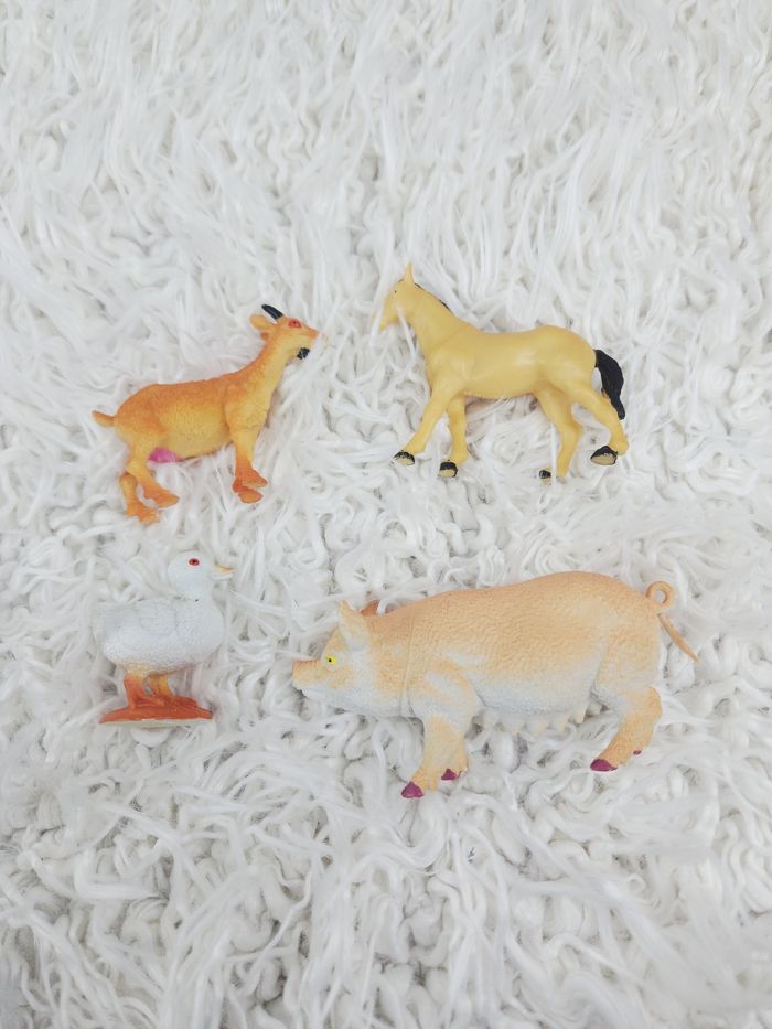 Lot de 25 figurines animaux de la Ferme marque Oxybul 🎅 - photo numéro 8