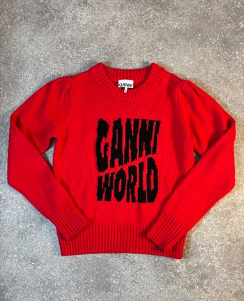 Pull Laine S Rouge Ganni