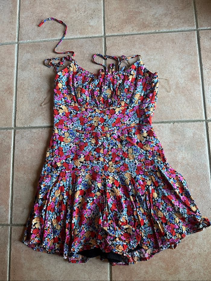 Combishort fleurs  FB Sister Taille M