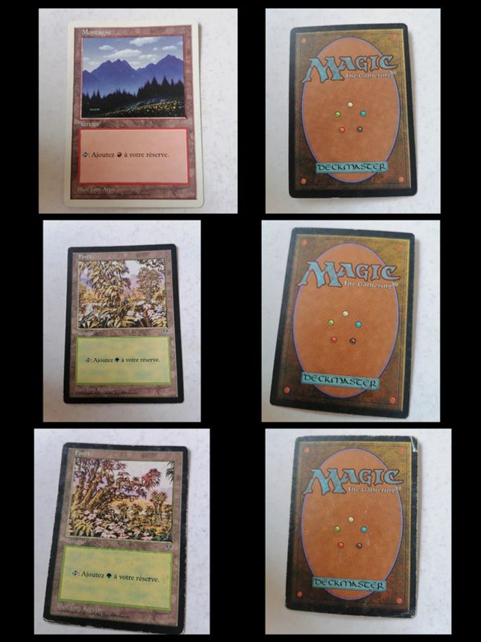 Lot de 20 cartes Magic The Gathering Forteresse the Dark Mirage - photo numéro 7