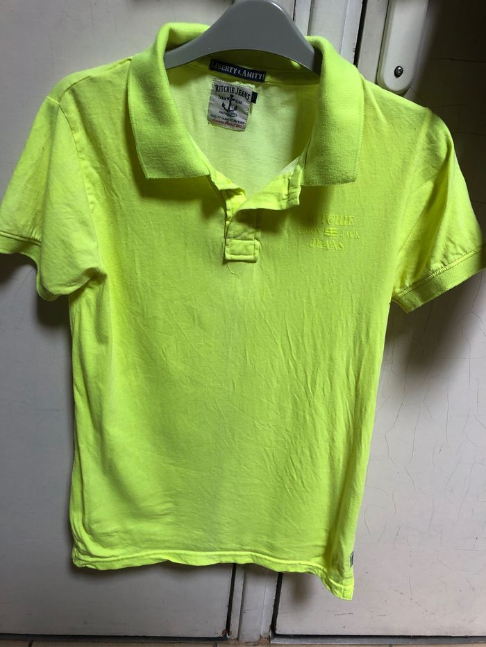 Polo fluo taille S