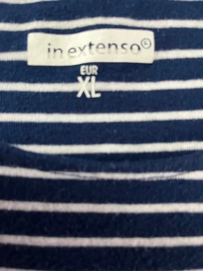 T-shirt rayé XL femme - photo numéro 2