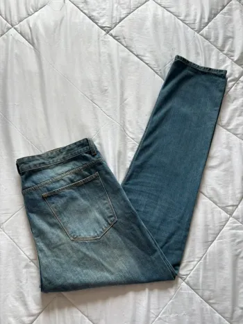 Jean homme Kiabi regular – taille 2XL 50– bleu délavé – coupe droite straight