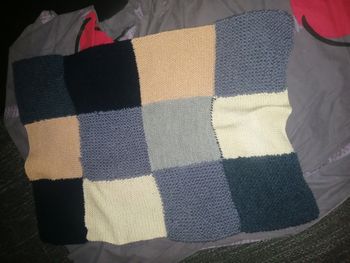 Couverture faite main