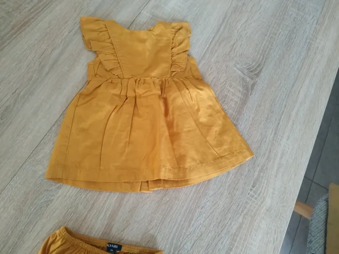 Robe d'été sans manche bébé - photo numéro 4