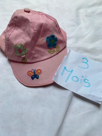Casquette 3 mois