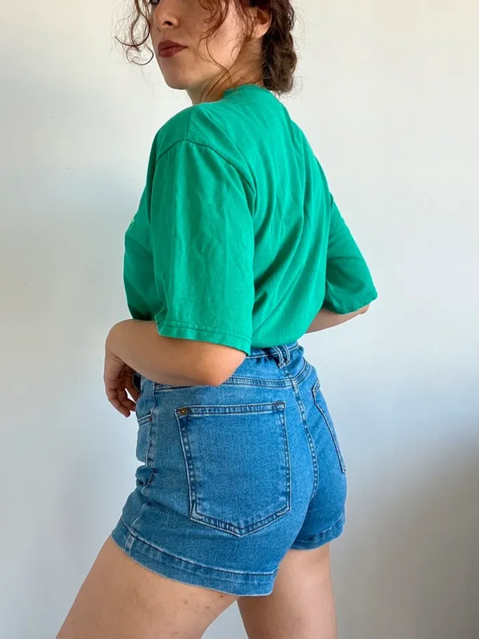 Tee shirt vintage vert taille M/L 🌴 - photo numéro 3