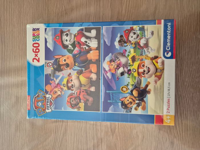 Lot de 2 Puzzles Paw Patrol / Pat patrouille – 2x60 pièces 🐾