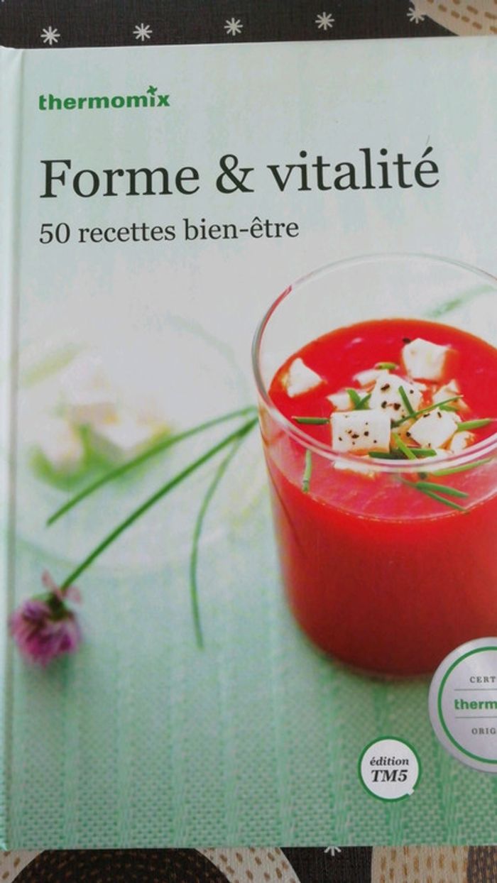 Livre thermomix forme et vitalité