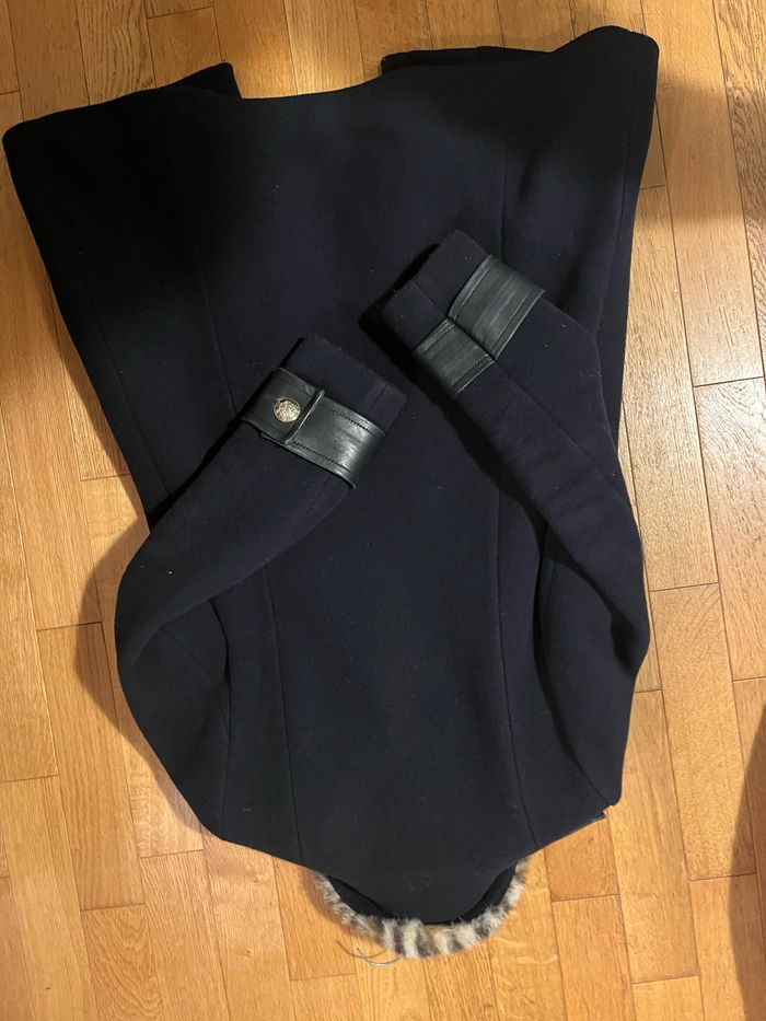 Manteau Claudie Pierlot col léopard - photo numéro 6