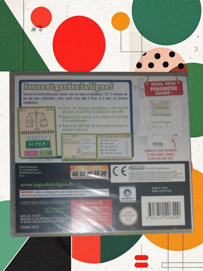 Jeux Nintendo DS - Mon coach personnel (je garde la ligne) - sous blister - photo numéro 2