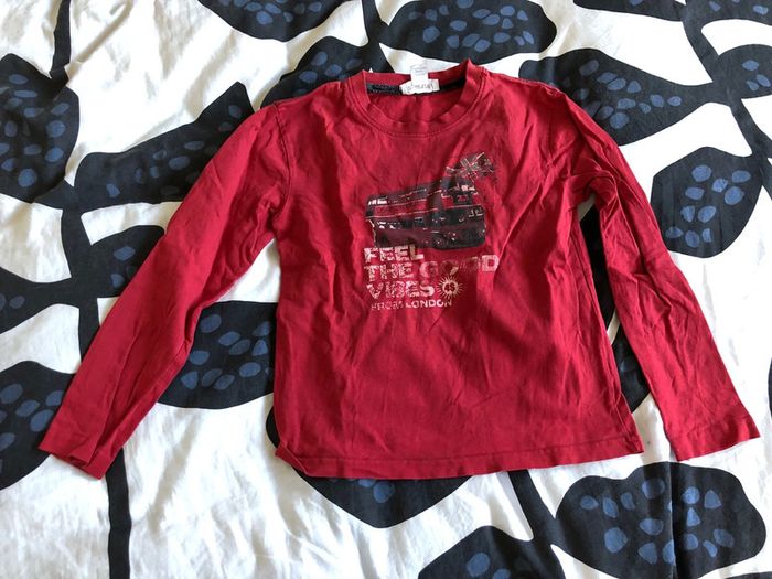 Tee-shirt manches longues orchestra 8 ans