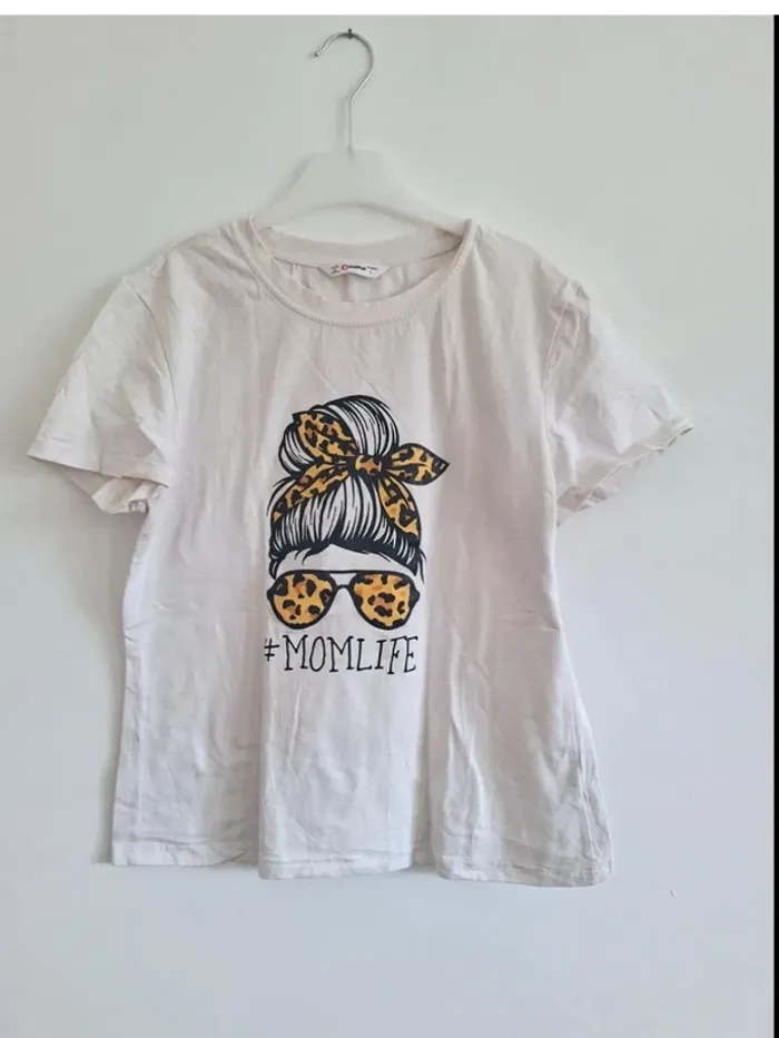 Tee-shirt large Mom lire T40-L