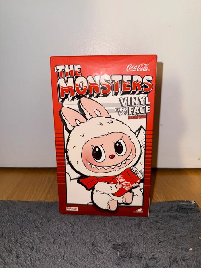 Pop Mart The monsters Labubu Vinyl Face Coca Cola