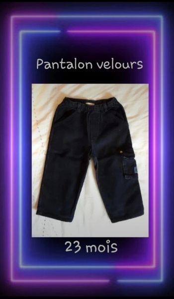 🐧 Superbe pantalon marine (23 mois) 🐧