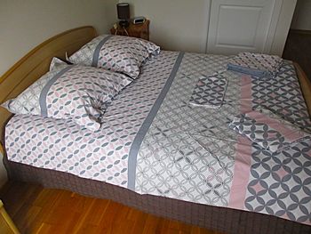 Parure de lit motifs géométriques Colombine (Blancheporte) - Housse de couette 200 x 200