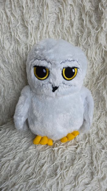 Peluche hedwige harry potter