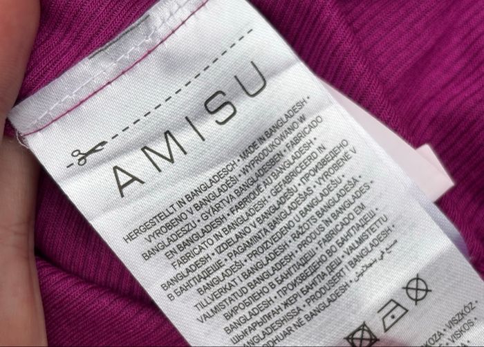 💜 Pull fin côtelé col montant – T36 – Amisu 💜 - photo numéro 4