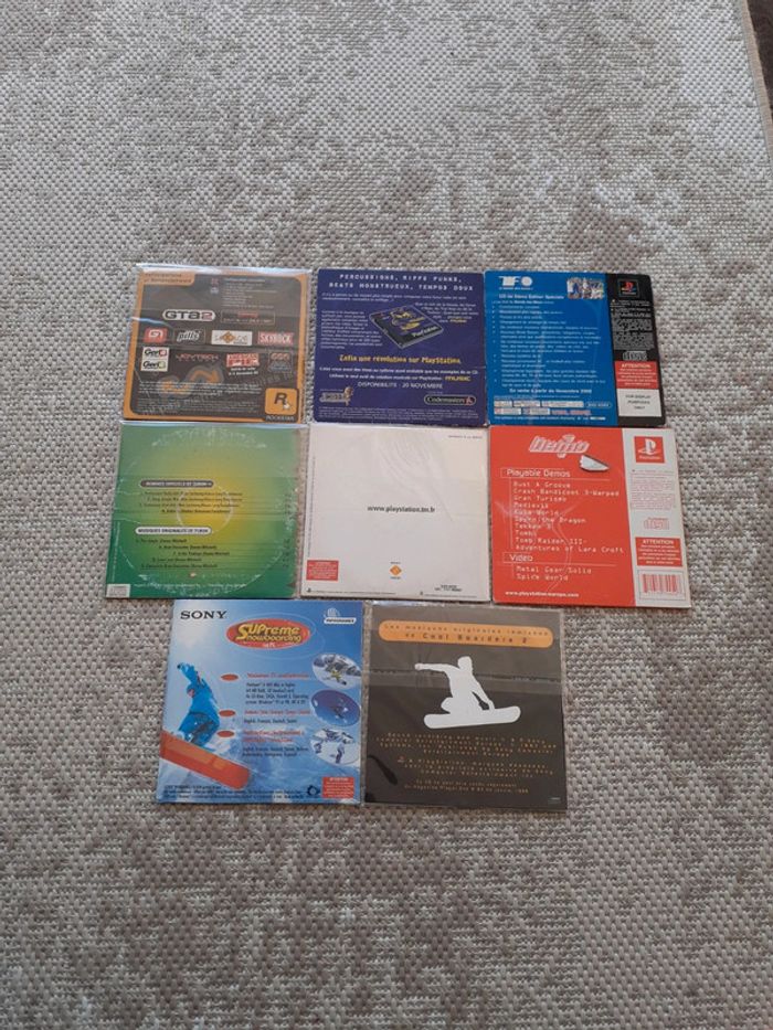 Lot jeux demo playstation 1 ps1 promo - photo numéro 2