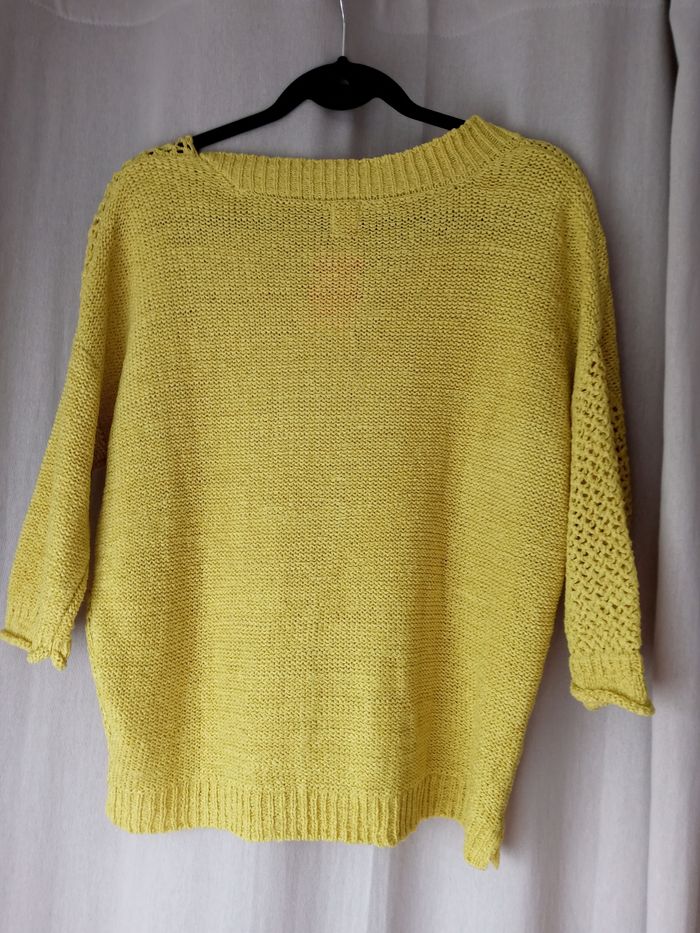Pull jaune taille 1 - photo numéro 2