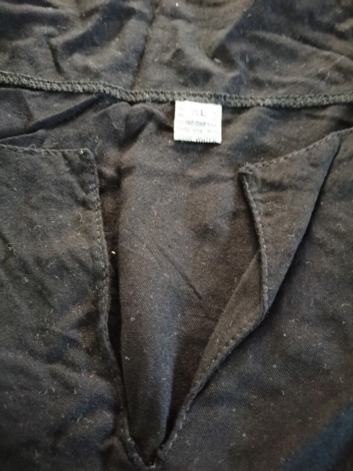 Tunique noir manche longue taille XL boutique indépendante - photo numéro 8