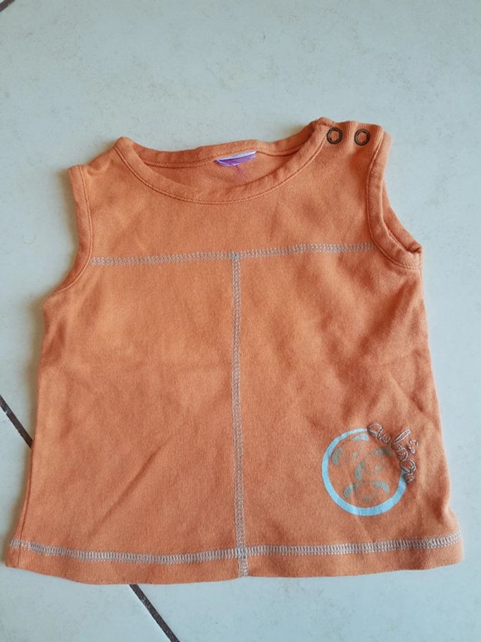 Lot de 3 débardeurs garçon 6 mois - photo numéro 6