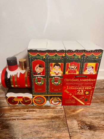 Calendrier de l’avent train Legami 2025 sous blister neuf